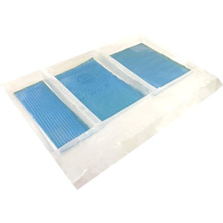 AMERICAN BUILT PRO Poly Shower Base Protector, 60 in x 36 in Clear MultiFit Reusable wfoam bottom SBP6036 MF-LDPE